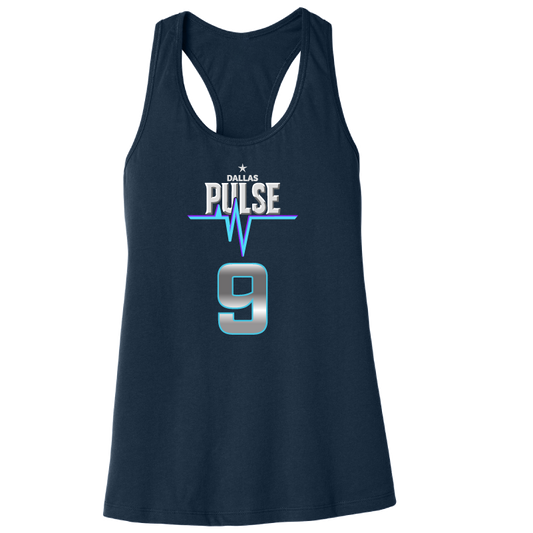 Dallas Pulse Jersey Racerback Tank - Cox