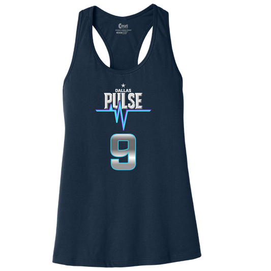 Dallas Pulse Jersey Racerback Tank - Cox