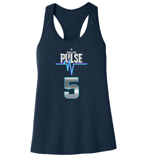 Dallas Pulse Jersey Racerback Tank - Scholten