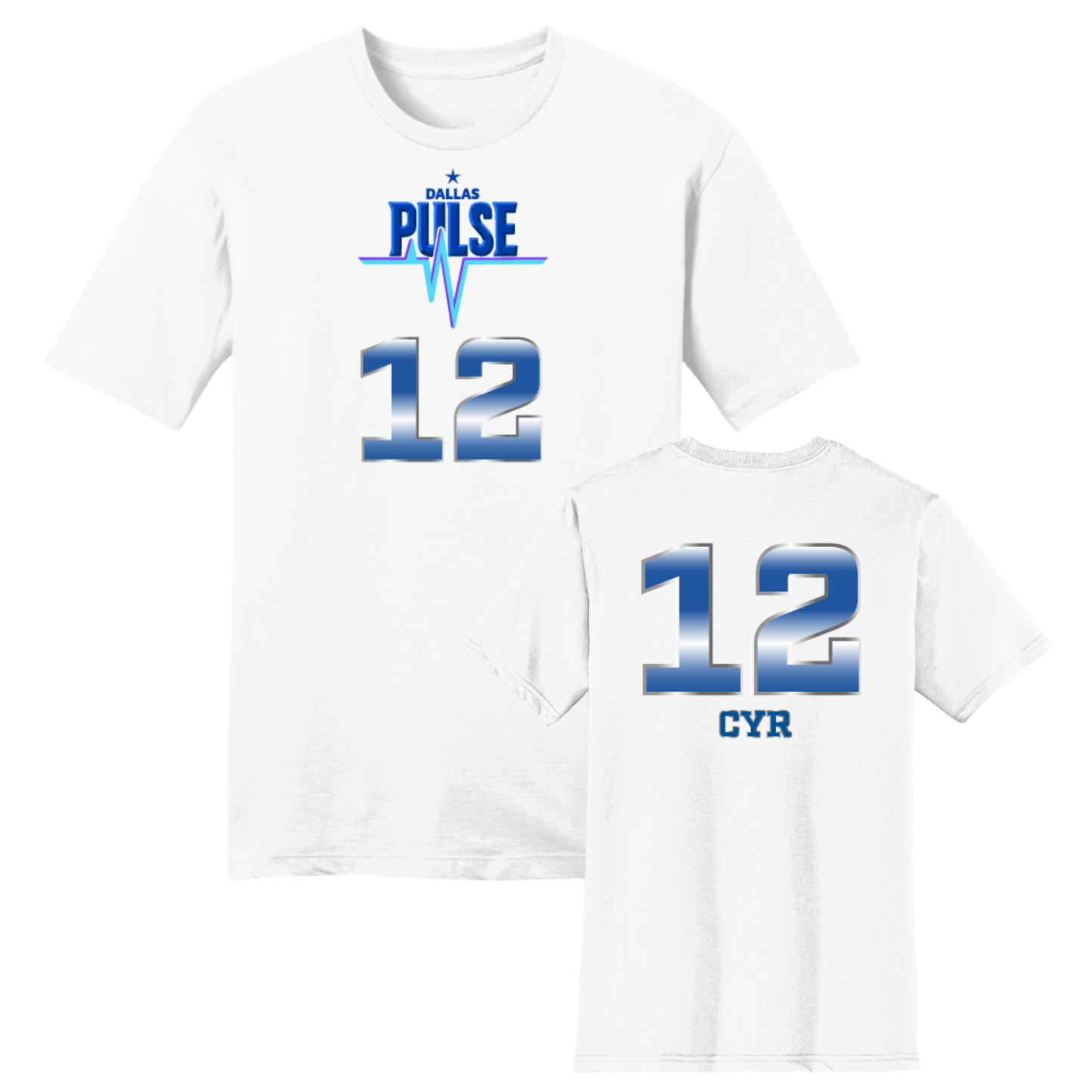 Dallas Pulse Jersey T-Shirt - Cyr