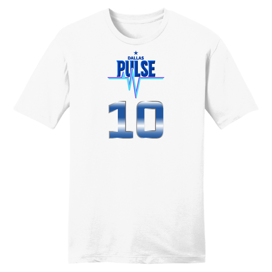 Dallas Pulse Jersey T-Shirt - Kendall White