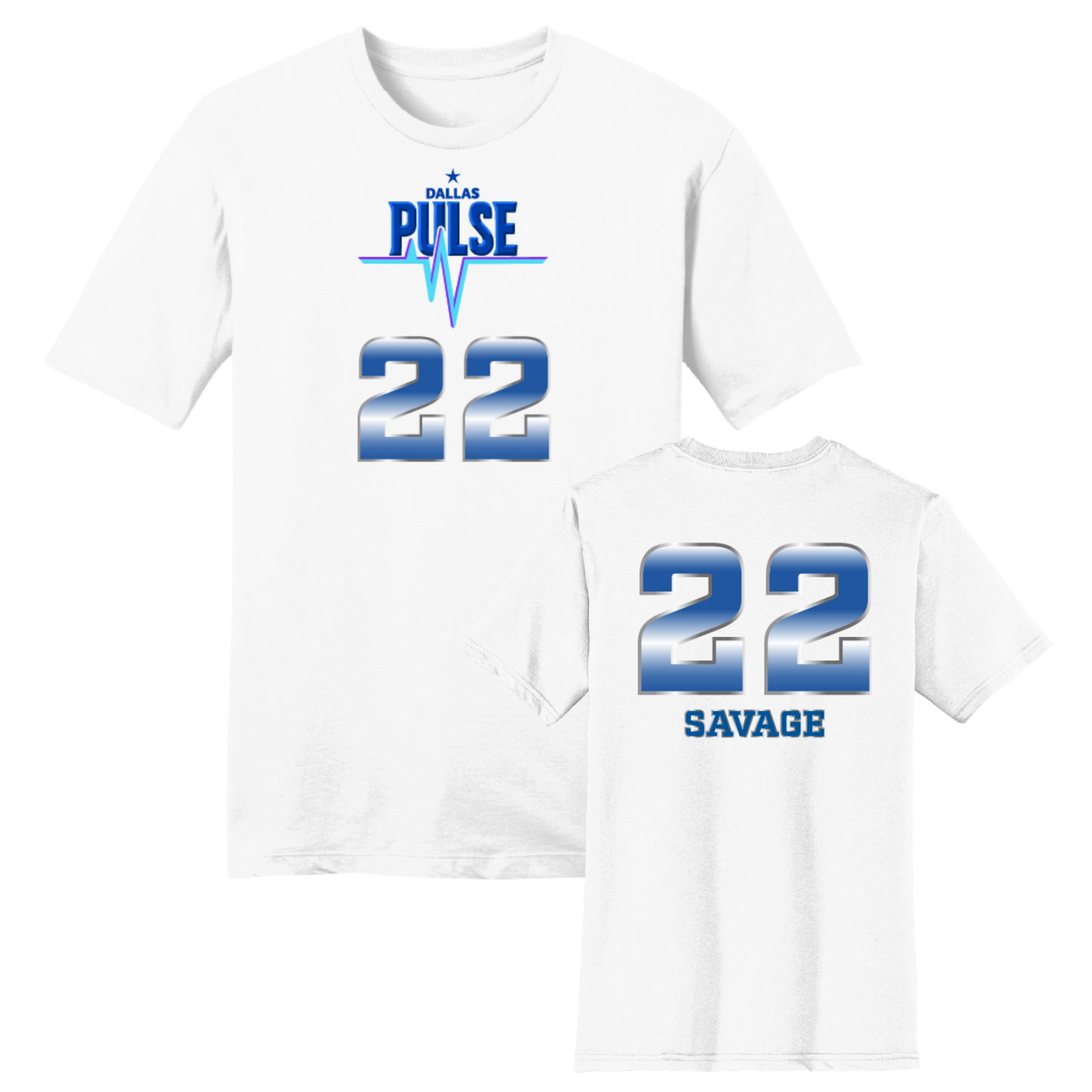 Dallas Pulse Jersey T-Shirt - Savage