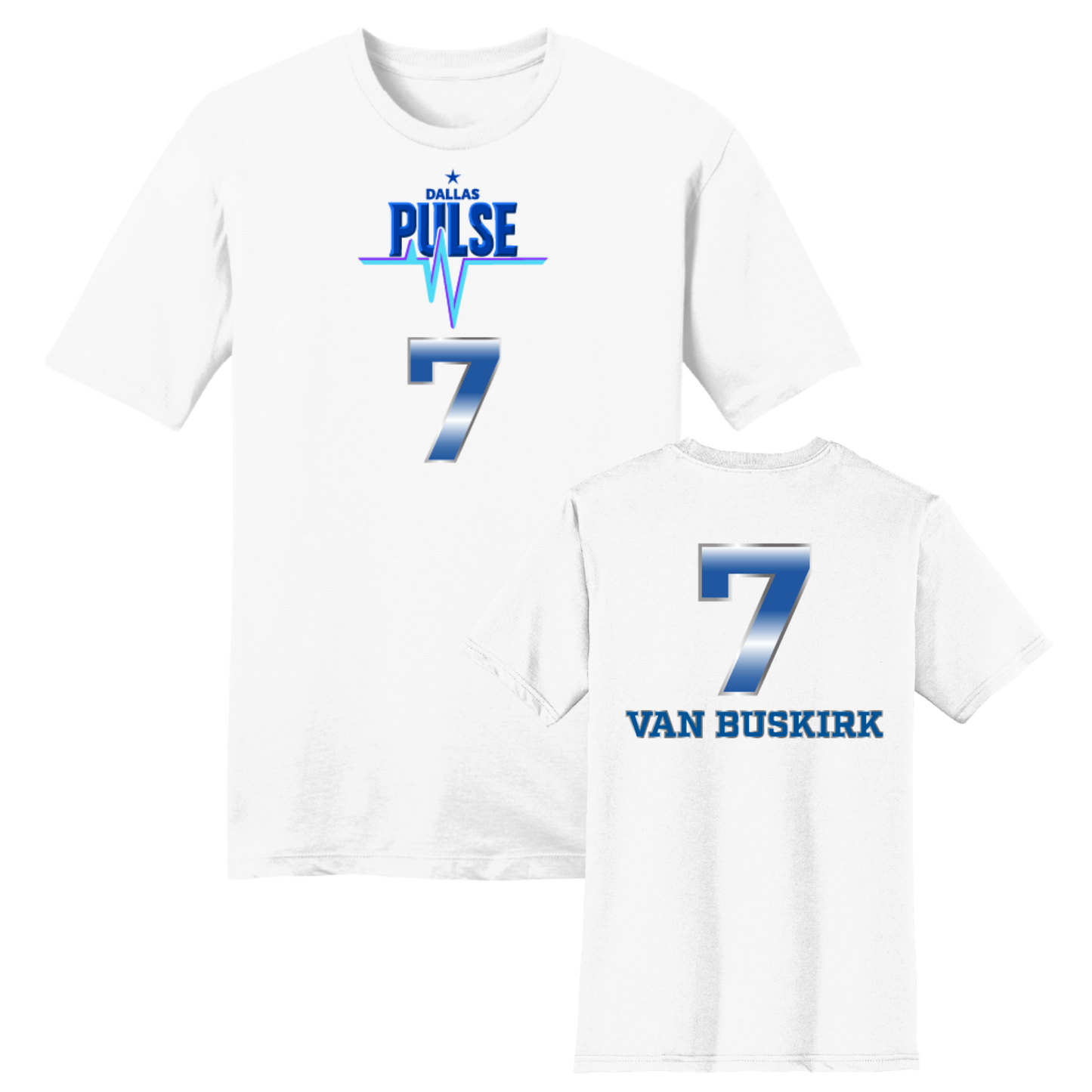 Dallas Pulse Jersey T-Shirt - Van Buskirk