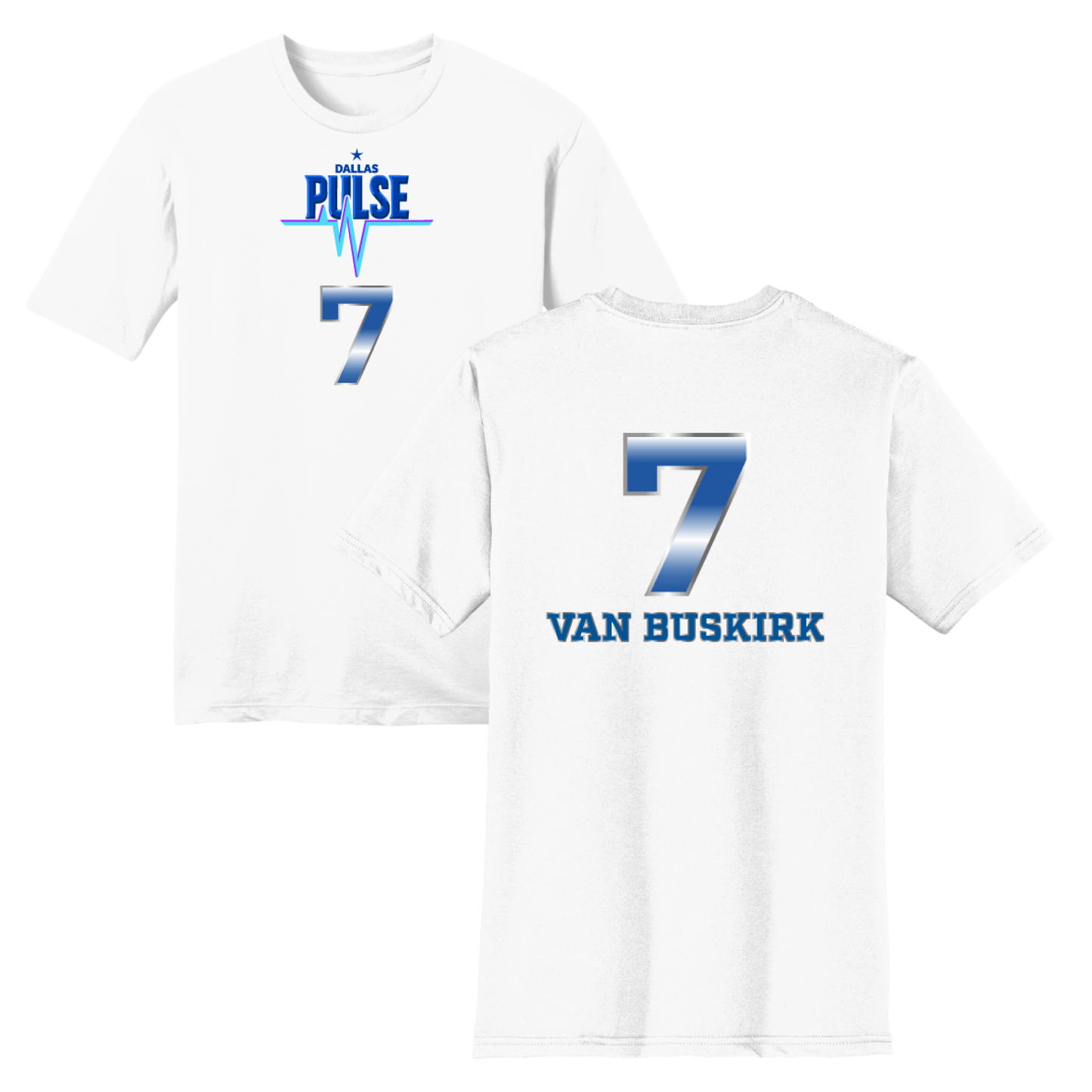 Dallas Pulse Jersey T-Shirt - Van Buskirk