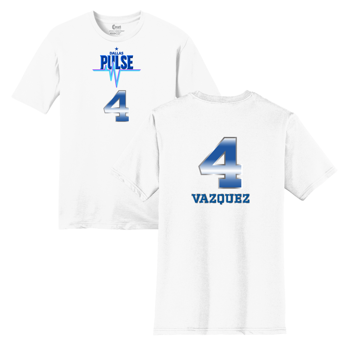 Dallas Pulse Jersey T-Shirt - Vazquez