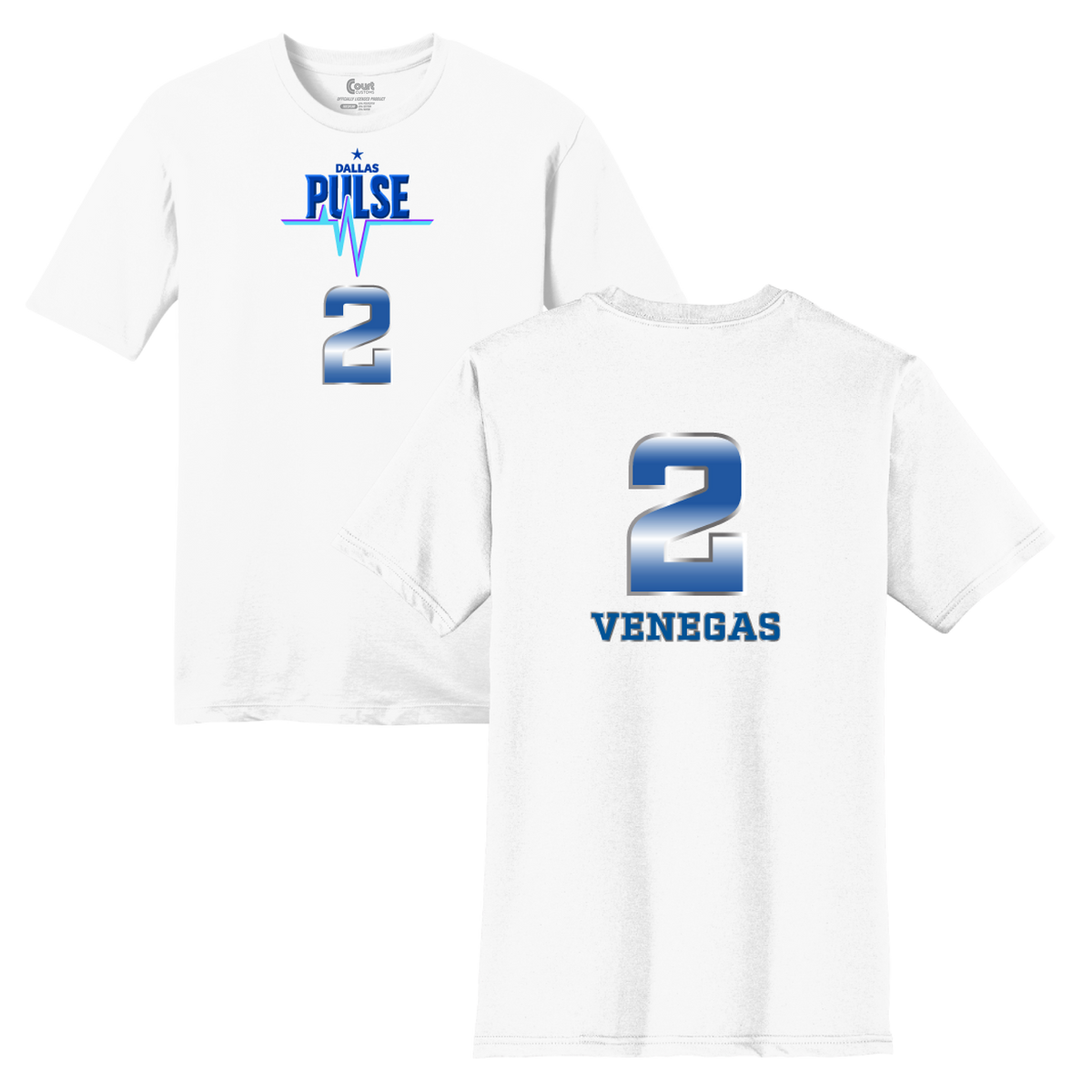 Dallas Pulse Jersey T-Shirt - Venegas