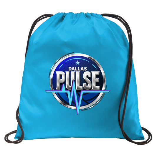 Dallas Pulse Logo Cinch Bag