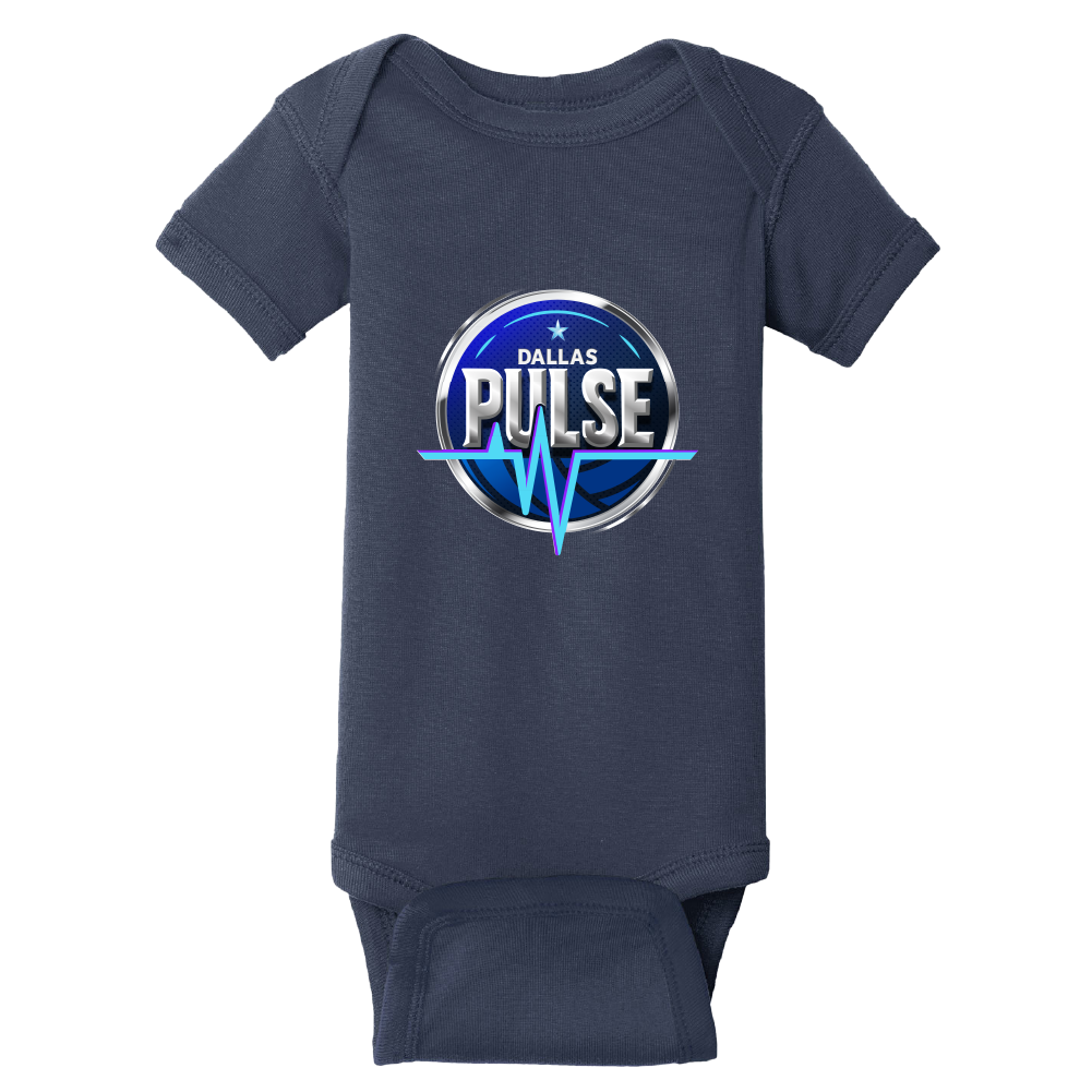 Dallas Pulse Logo Onesie