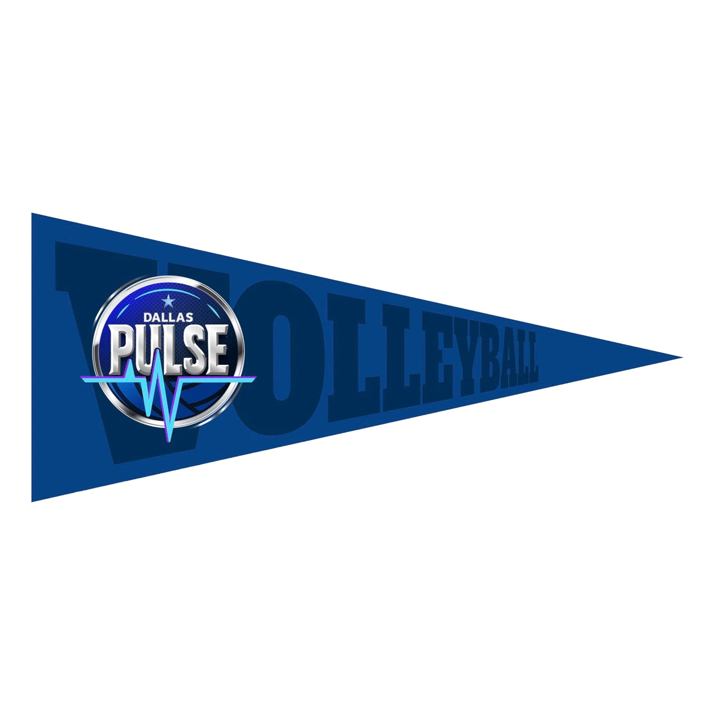 Dallas Pulse Logo Pennant