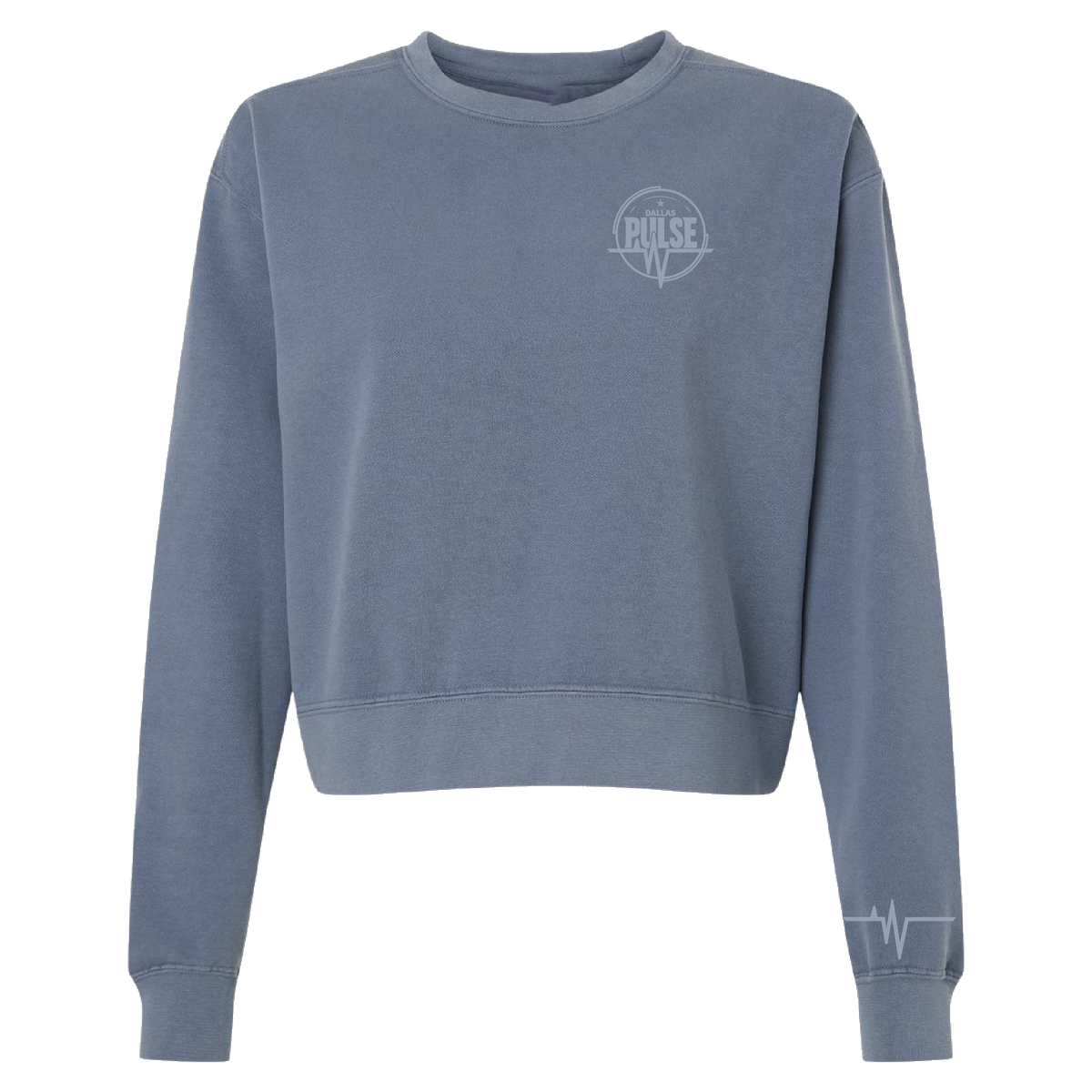 Dallas Pulse Womens Logo Tonal Crewneck