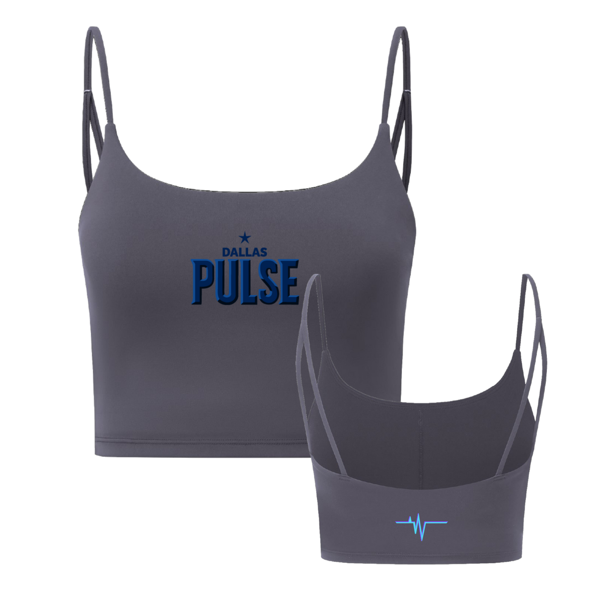 Dallas Pulse Womens Wordmark Sports Bra