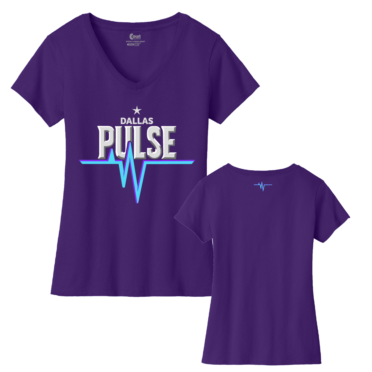 Dallas Pulse Womens Wordmark T-Shirt