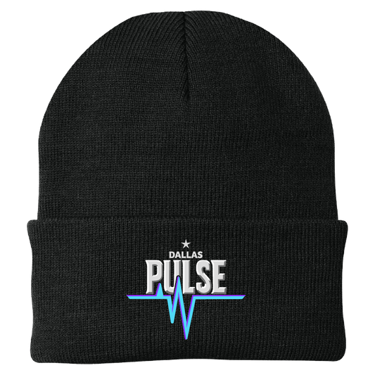 Dallas Pulse Wordmark Beanie