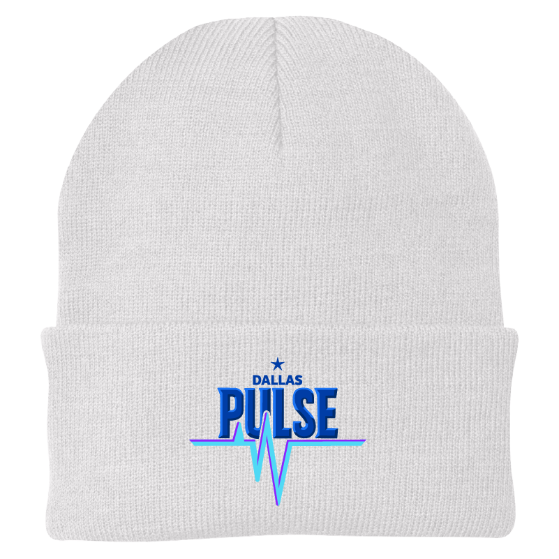 Dallas Pulse Wordmark Beanie