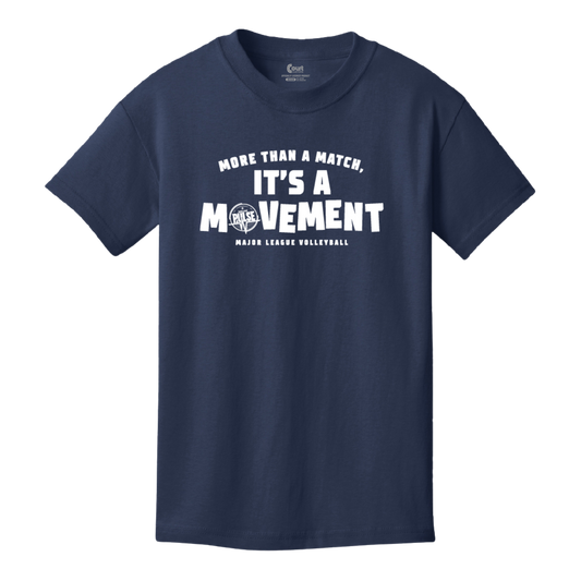 Dallas Pulse Youth It's A Movement T-Shirt