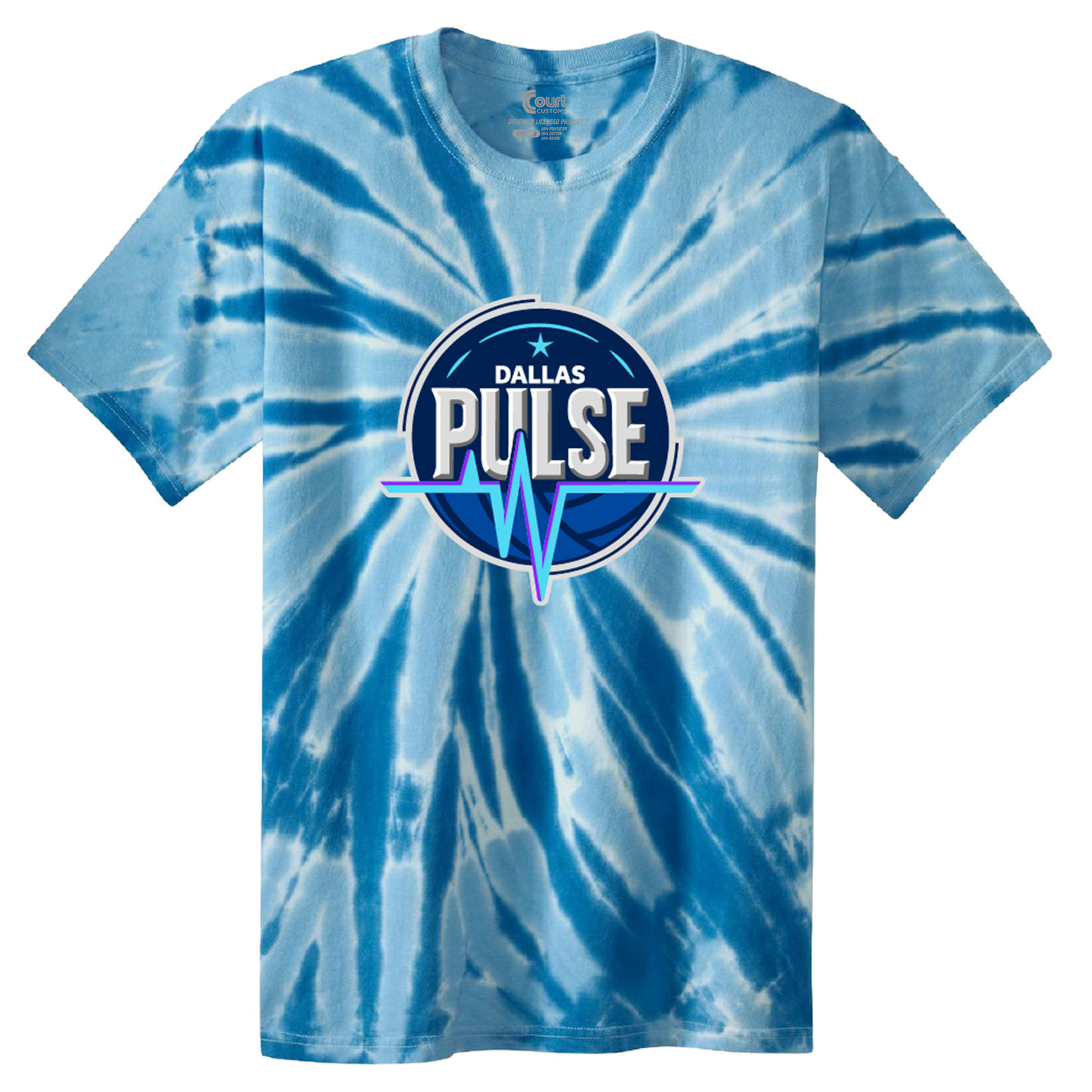 Dallas Pulse Youth Logo Tie-Dye T-Shirt