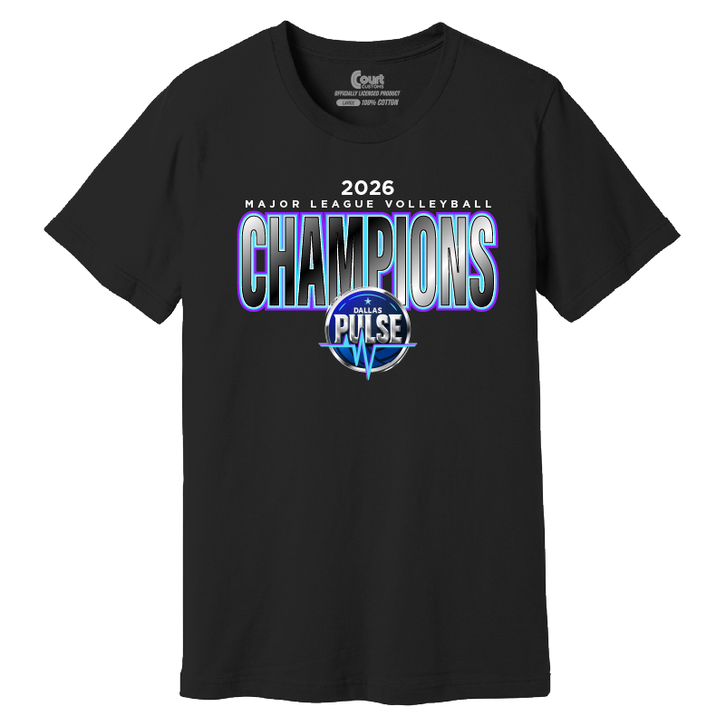 Dallas Pulse 2026 Champions T-Shirt Black