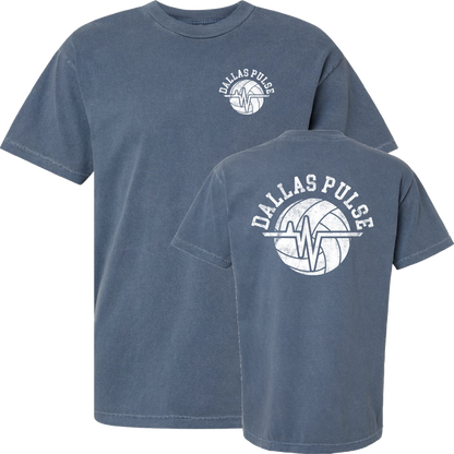 Dallas Pulse Distressed Retro T-Shirt