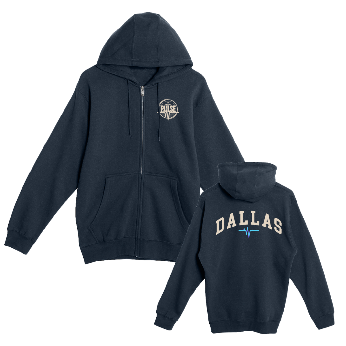 Dallas Pulse Echo Full-Zip Hoodie