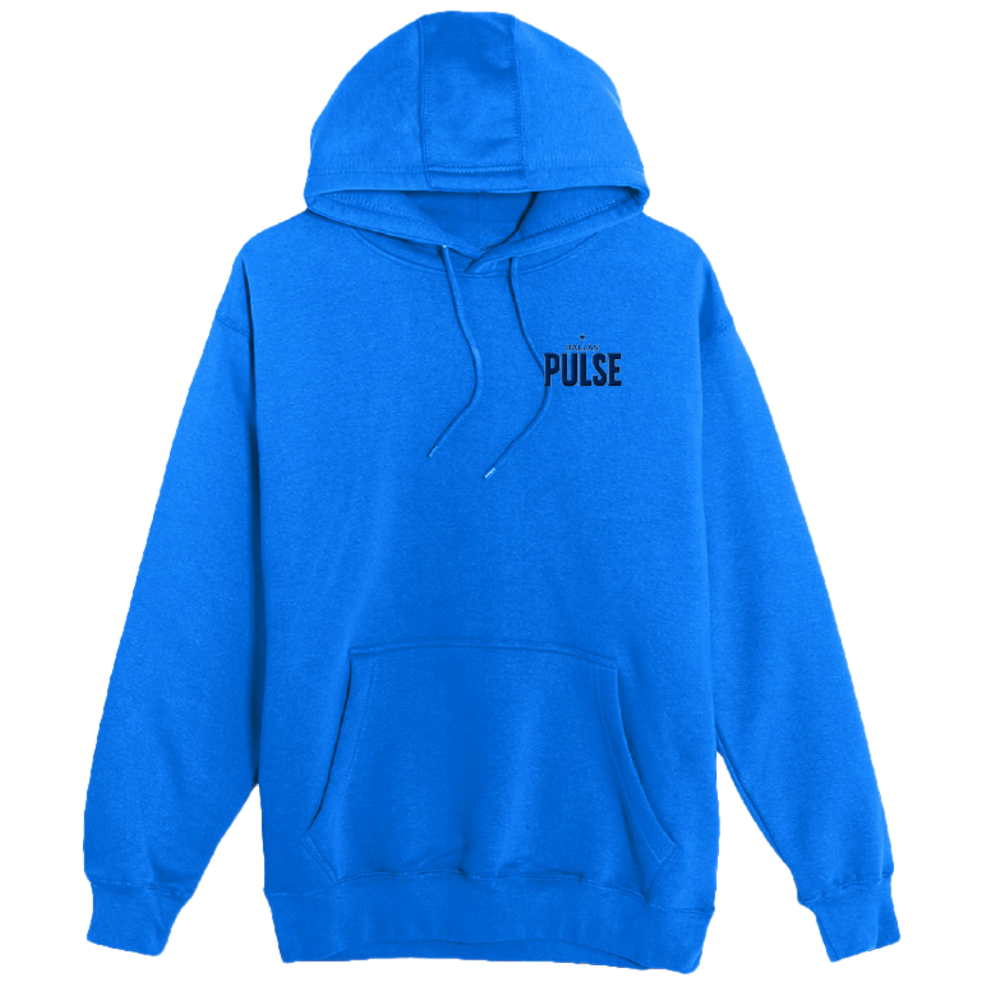 Dallas Pulse Embroidered Premium Hoodie True Royal
