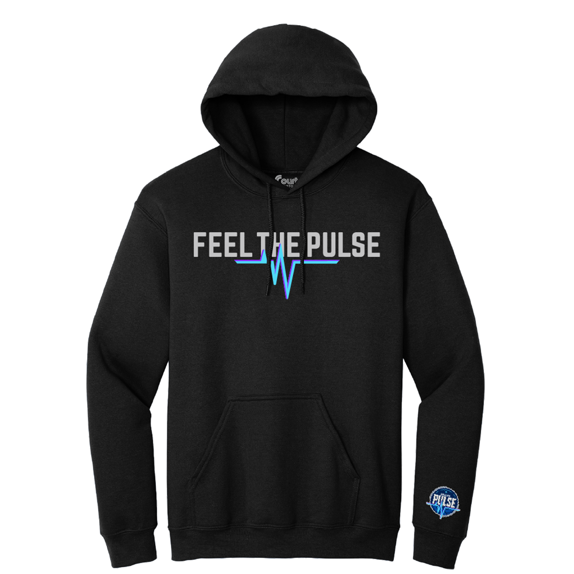 Dallas Pulse Feel The Pulse Heavy Weight Hoodie