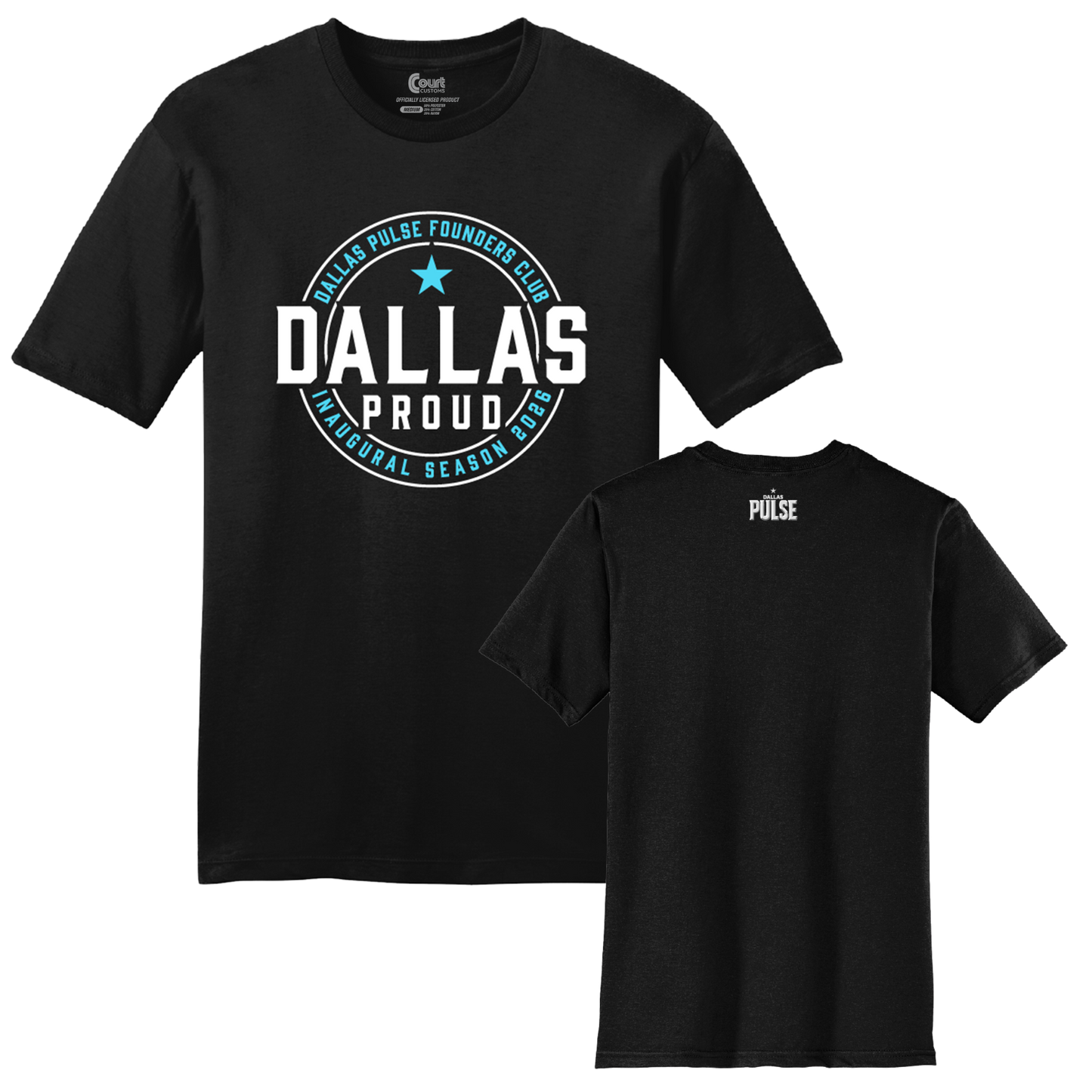 Dallas Pulse Founders Club T-Shirt 