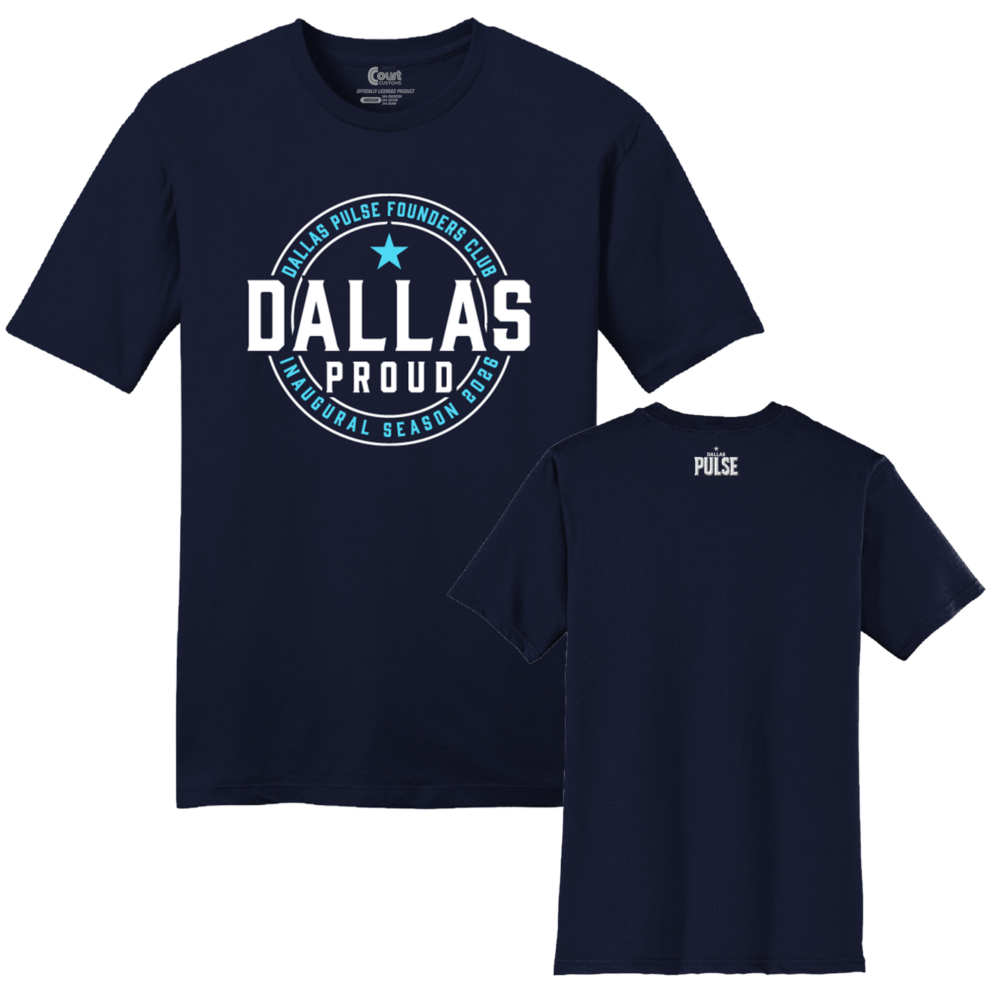 Dallas Pulse Founders Club T-Shirt 