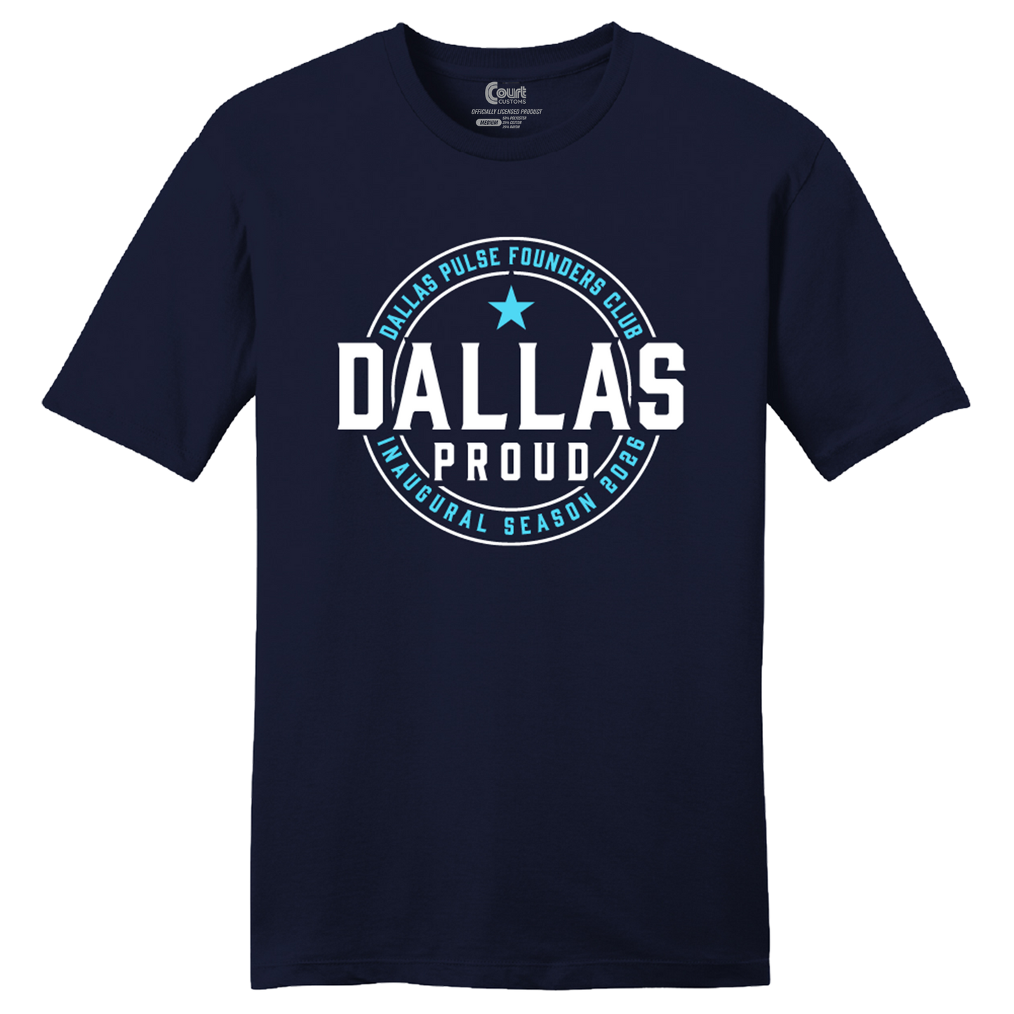 Dallas Pulse Founders Club T-Shirt 