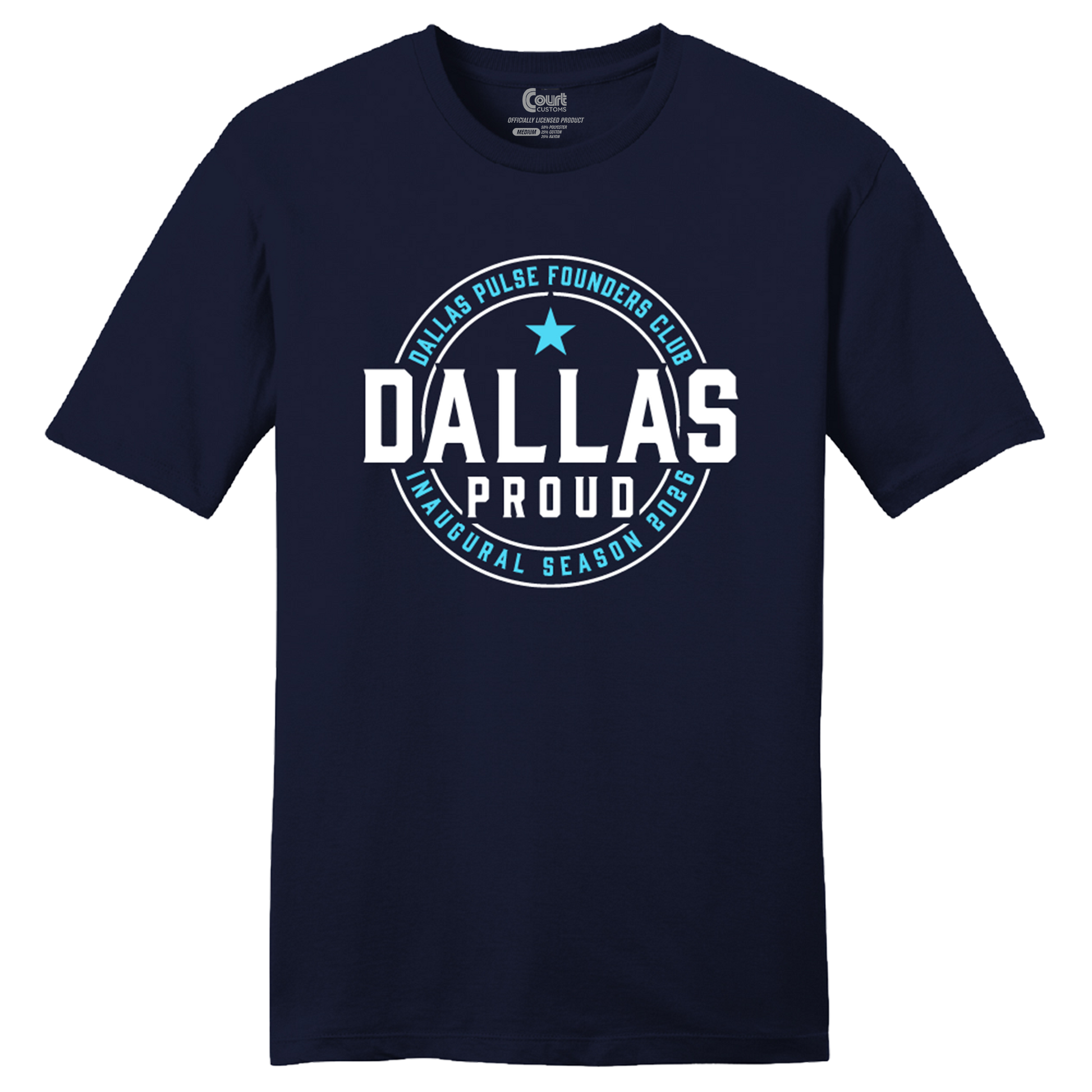 Dallas Pulse Founders Club T-Shirt 