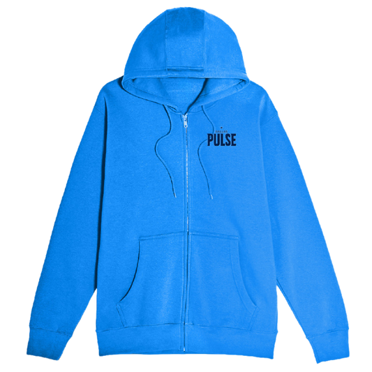 Dallas Pulse Full Zip Embroidered Hoodie True Royal
