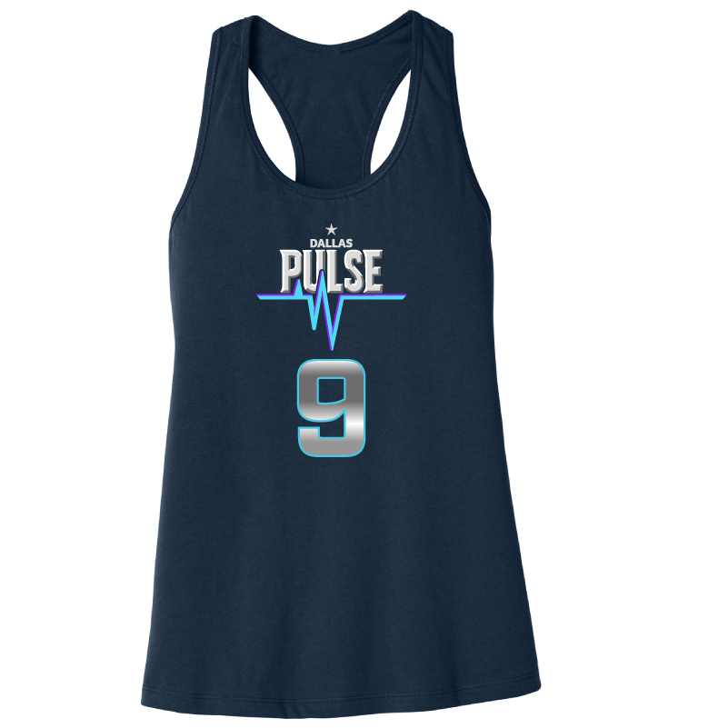 Dallas Pulse Jersey Racerback Tank - Cox