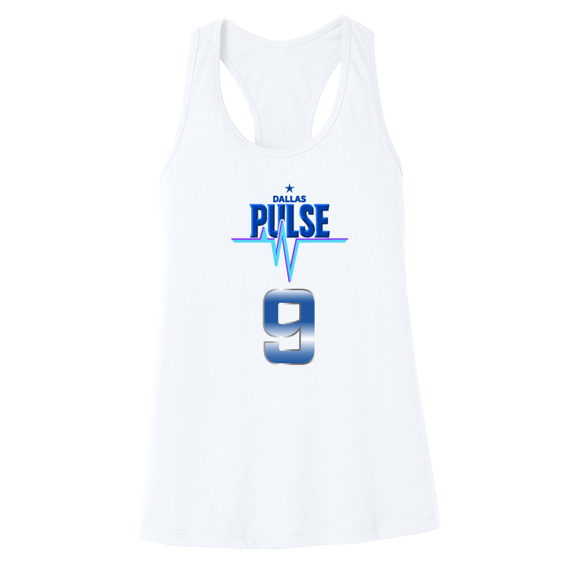 Dallas Pulse Jersey Racerback Tank - Cox