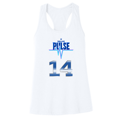Dallas Pulse Jersey Racerback Tank - J. Brown