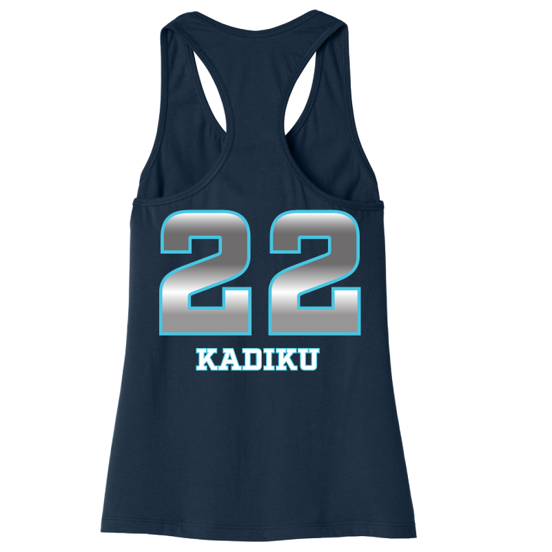 Dallas Pulse Jersey Racerback Tank - Kadiku