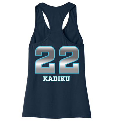 Dallas Pulse Jersey Racerback Tank - Kadiku