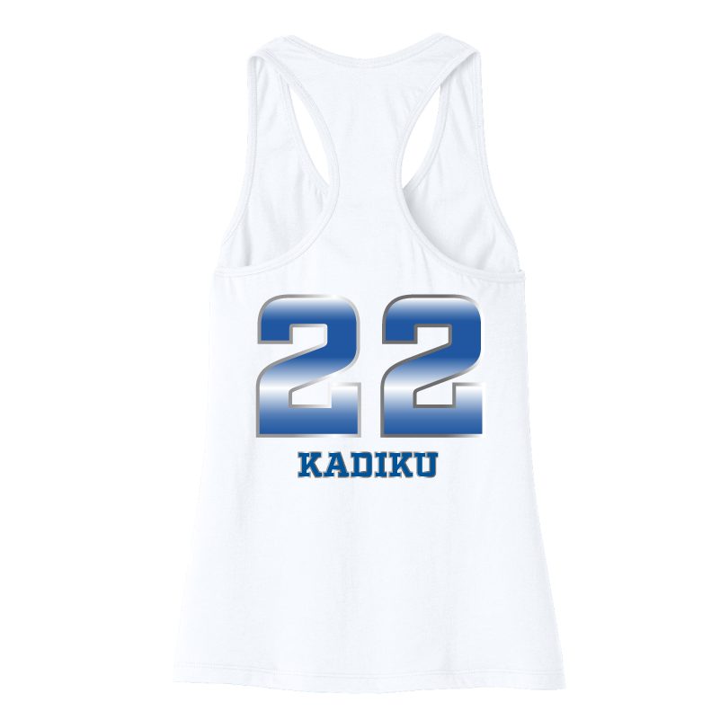 Dallas Pulse Jersey Racerback Tank - Kadiku