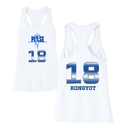 Dallas Pulse Jersey Racerback Tank - Kongyot