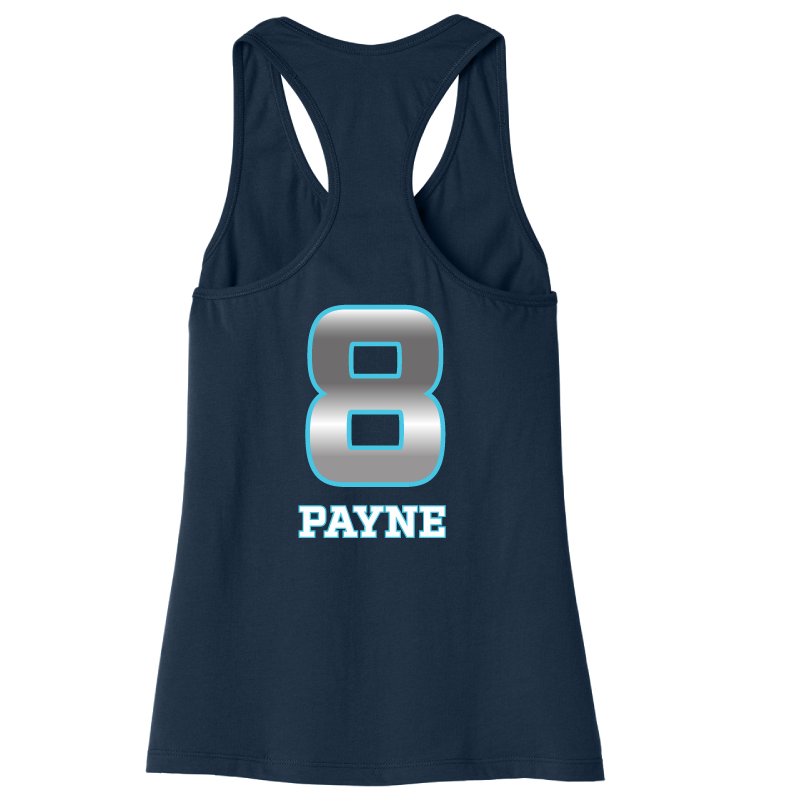 Dallas Pulse Jersey Racerback Tank - Payne