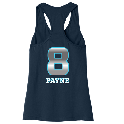 Dallas Pulse Jersey Racerback Tank - Payne