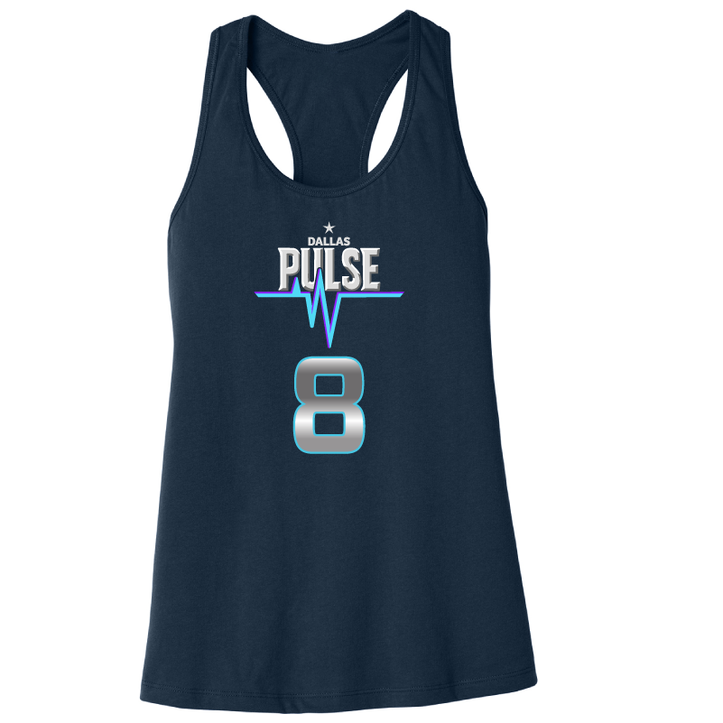 Dallas Pulse Jersey Racerback Tank - Payne