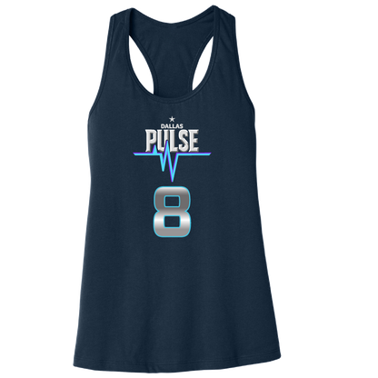 Dallas Pulse Jersey Racerback Tank - Payne