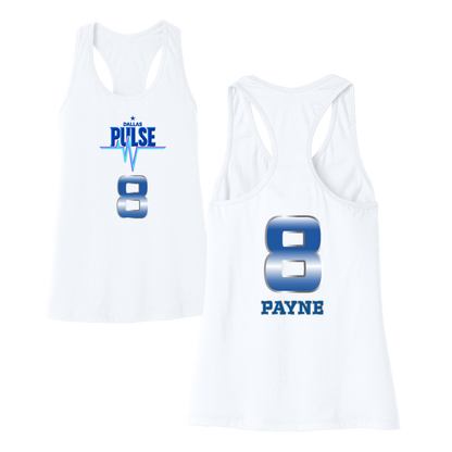 Dallas Pulse Jersey Racerback Tank - Payne