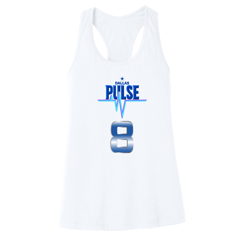 Dallas Pulse Jersey Racerback Tank - Payne