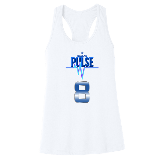 Dallas Pulse Jersey Racerback Tank - Payne