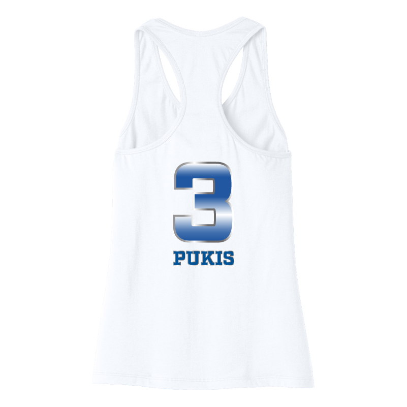 Dallas Pulse Jersey Racerback Tank - Pukis