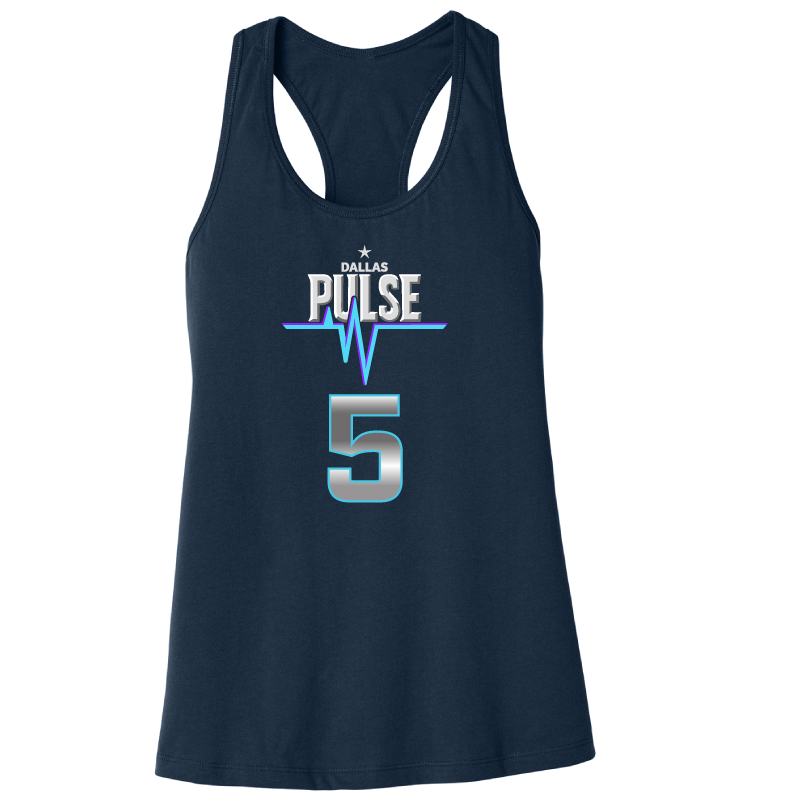 Dallas Pulse Jersey Racerback Tank - Scholten