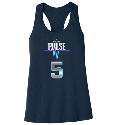 Dallas Pulse Jersey Racerback Tank - Scholten