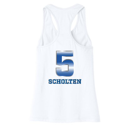 Dallas Pulse Jersey Racerback Tank - Scholten