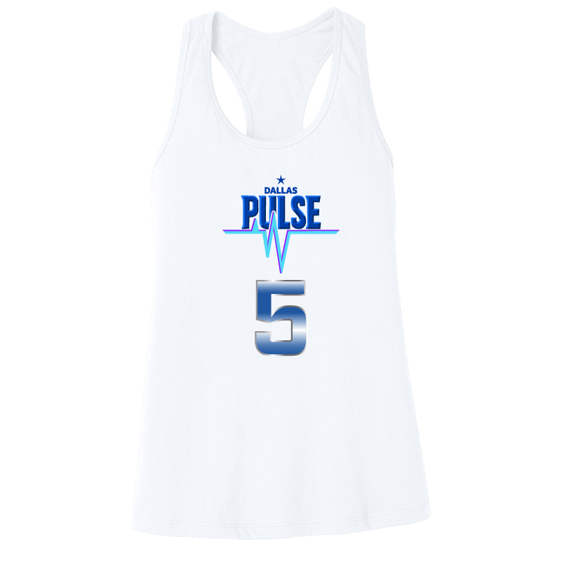 Dallas Pulse Jersey Racerback Tank - Scholten