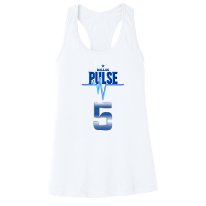 Dallas Pulse Jersey Racerback Tank - Scholten